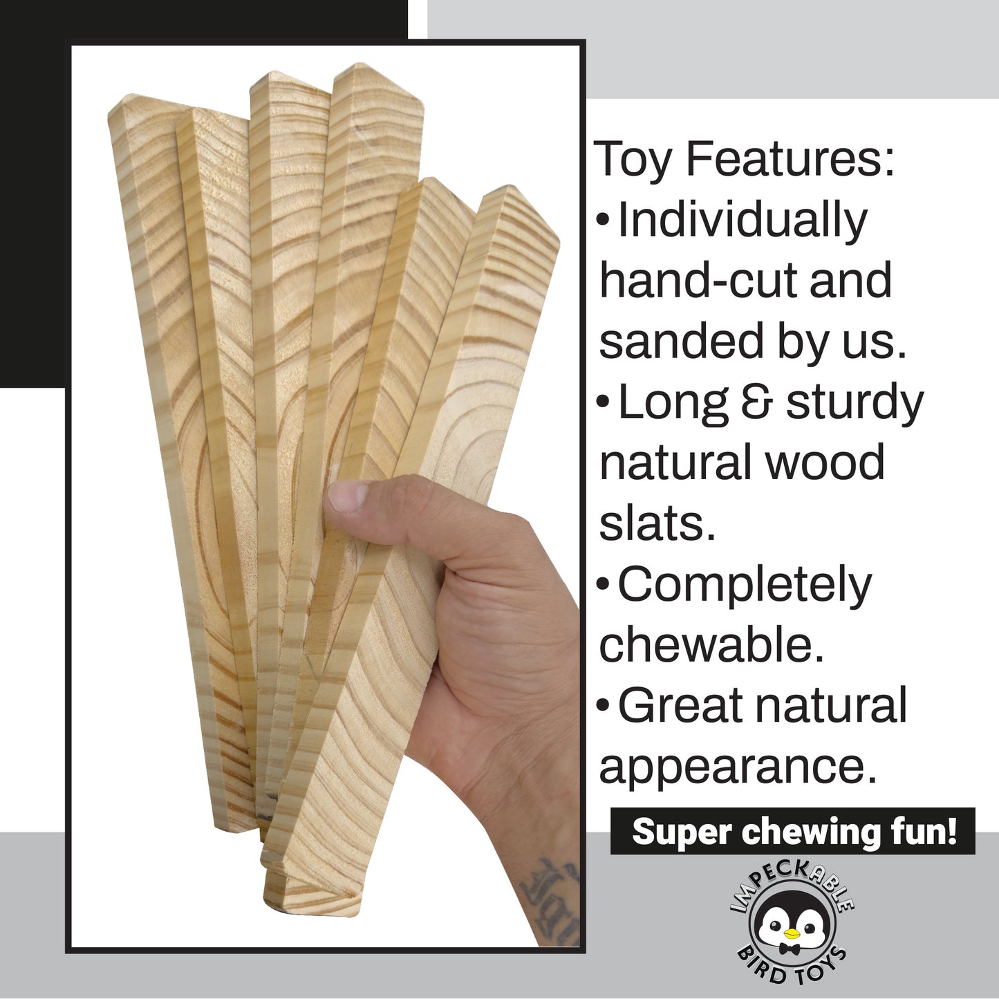 3010 Block Type 10 - Natural Long Slat