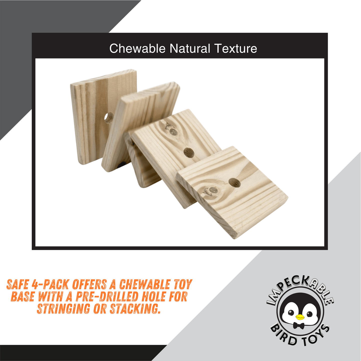 3012 Block Type 12 - Medium Thin Square Slat