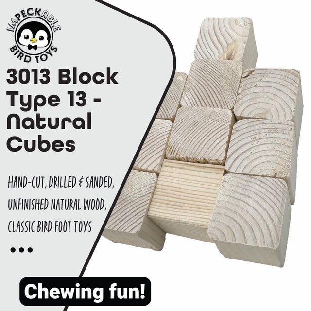 3013 Block Type 13 - Natural Cubes