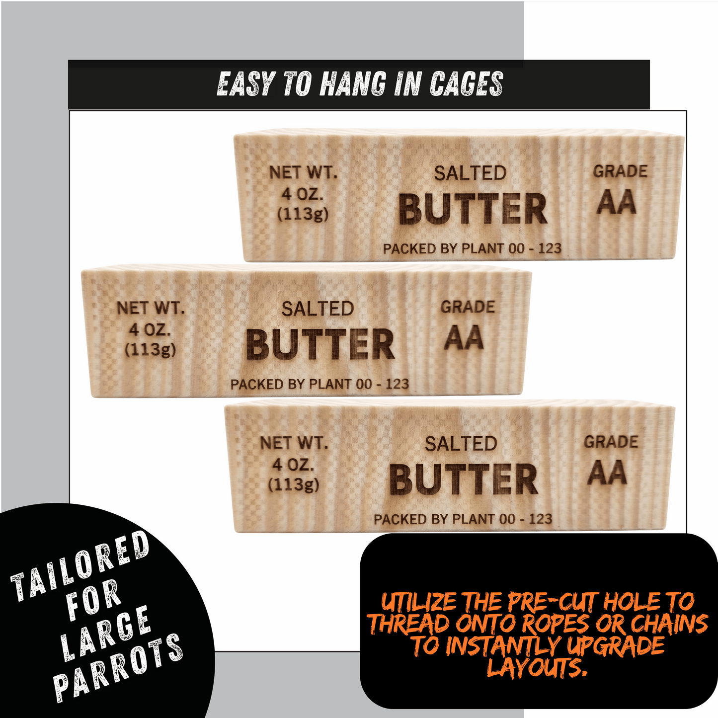 3020 Grade AA Wood