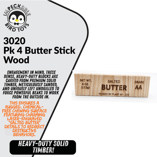 3020 Butter Stick Wood