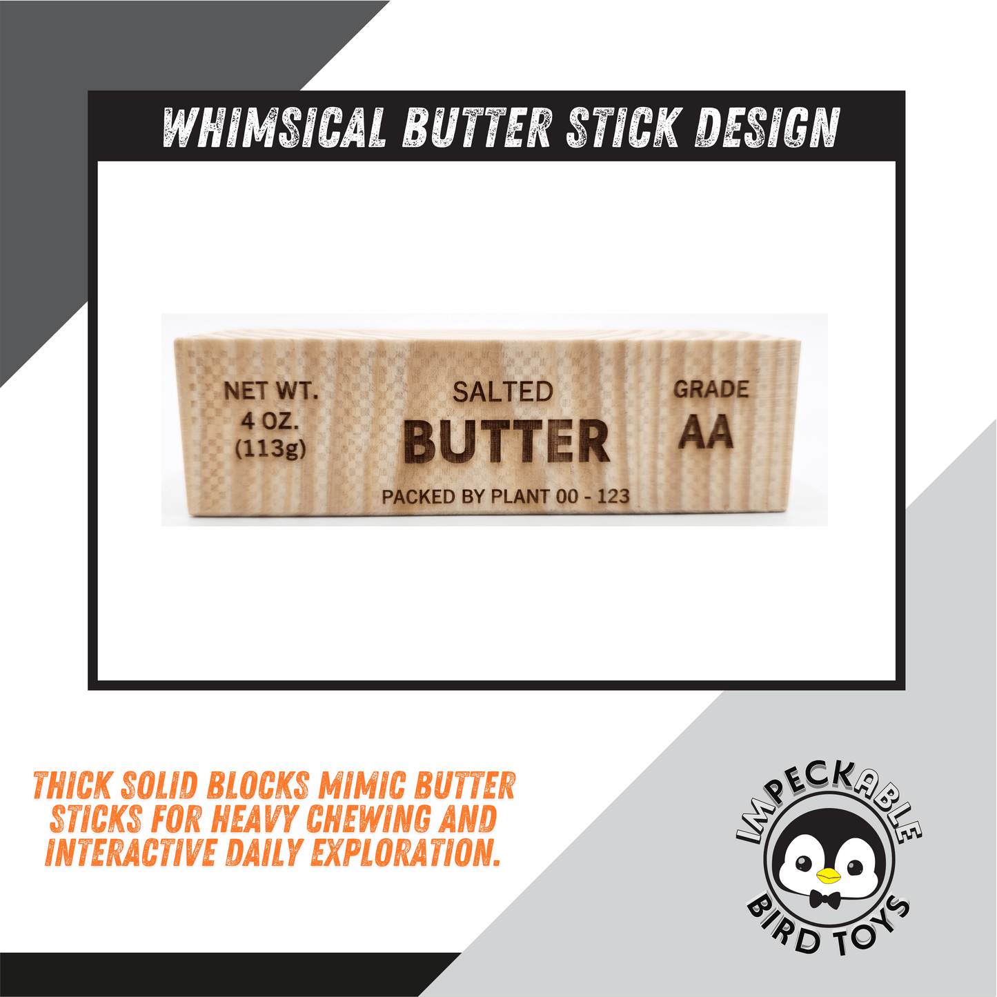3020 Butter Stick Wood