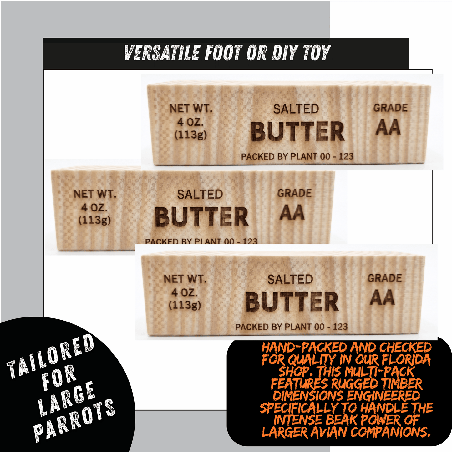 3020 Butter Stick Wood