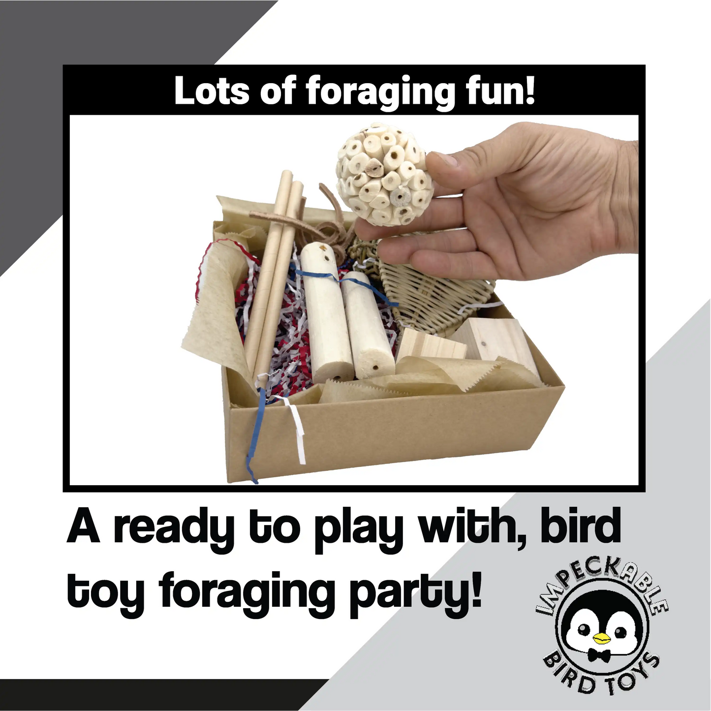 3104 USA Natural Shred Foraging Box