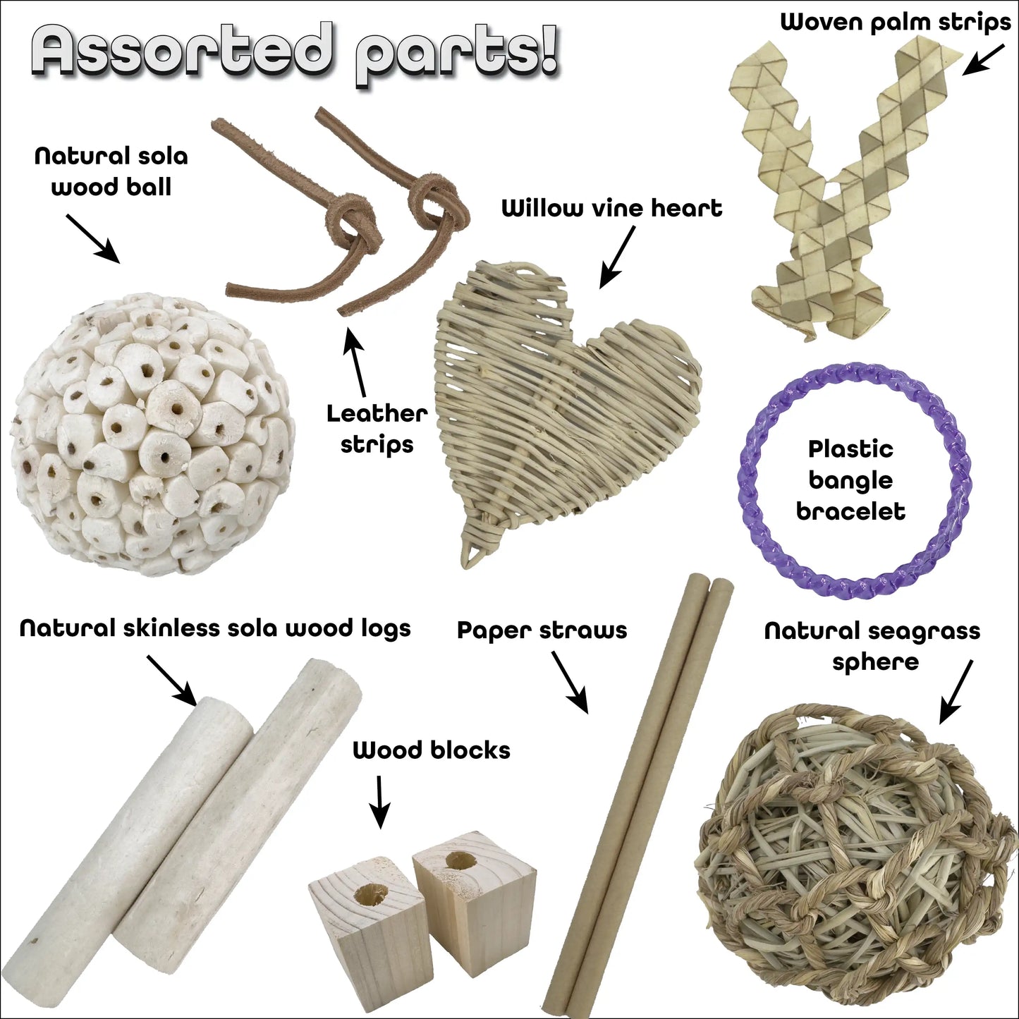 3104 USA Natural Shred Foraging Box