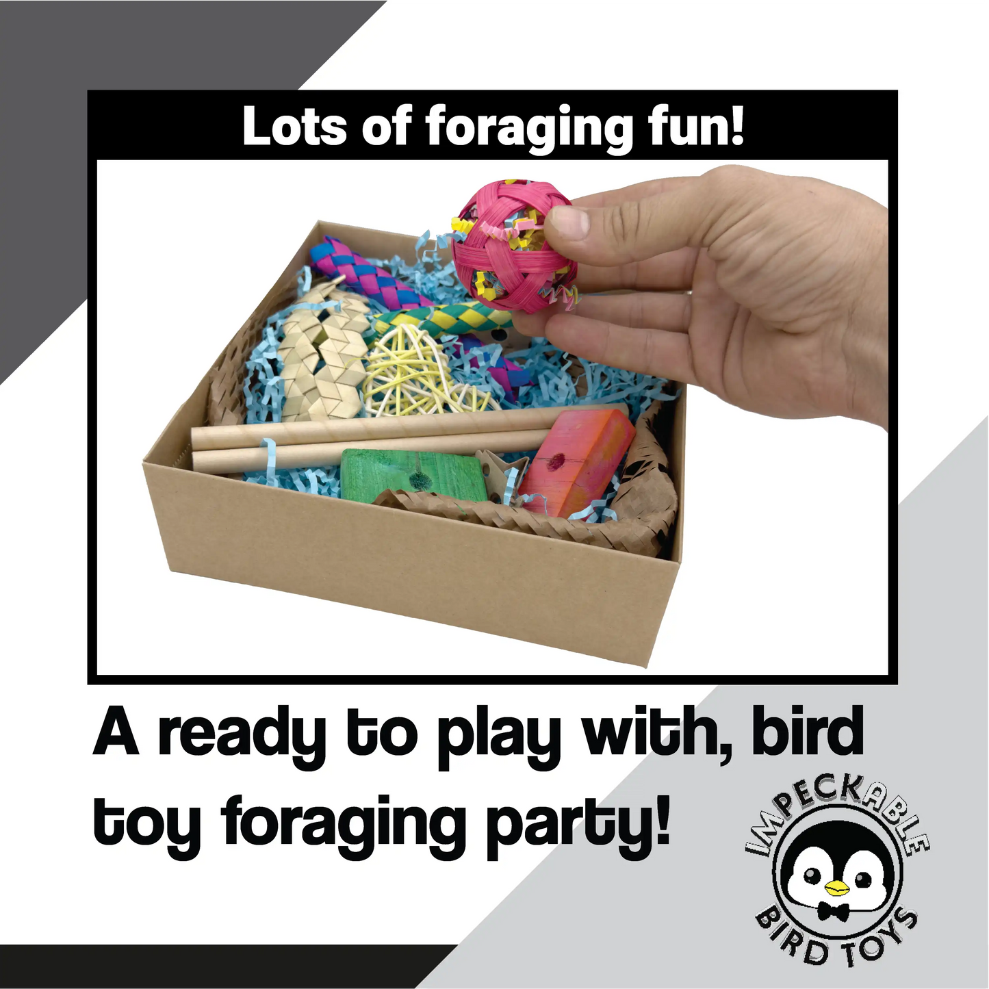 3106 Bamboo Heart Foraging Box