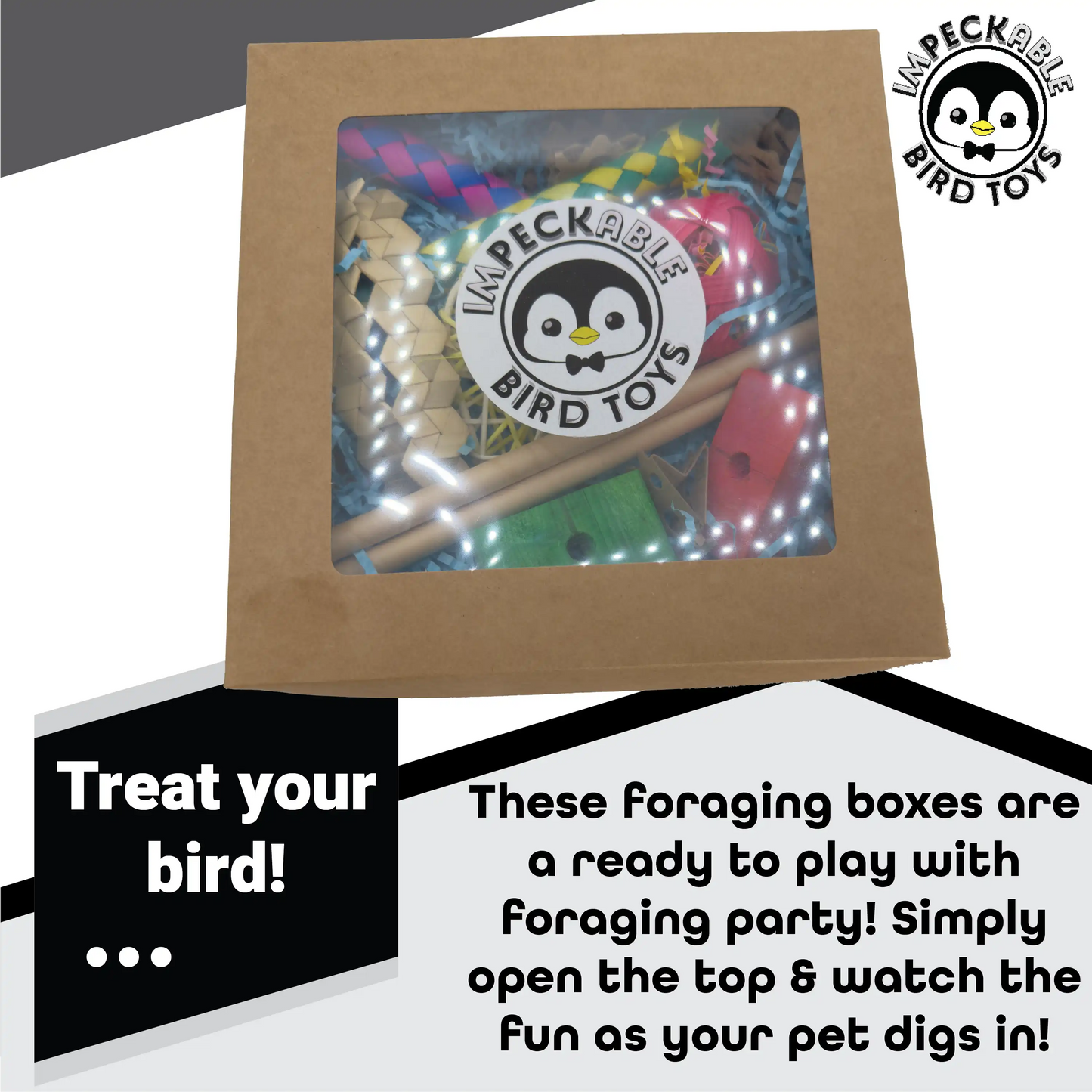 3106 Bamboo Heart Foraging Box