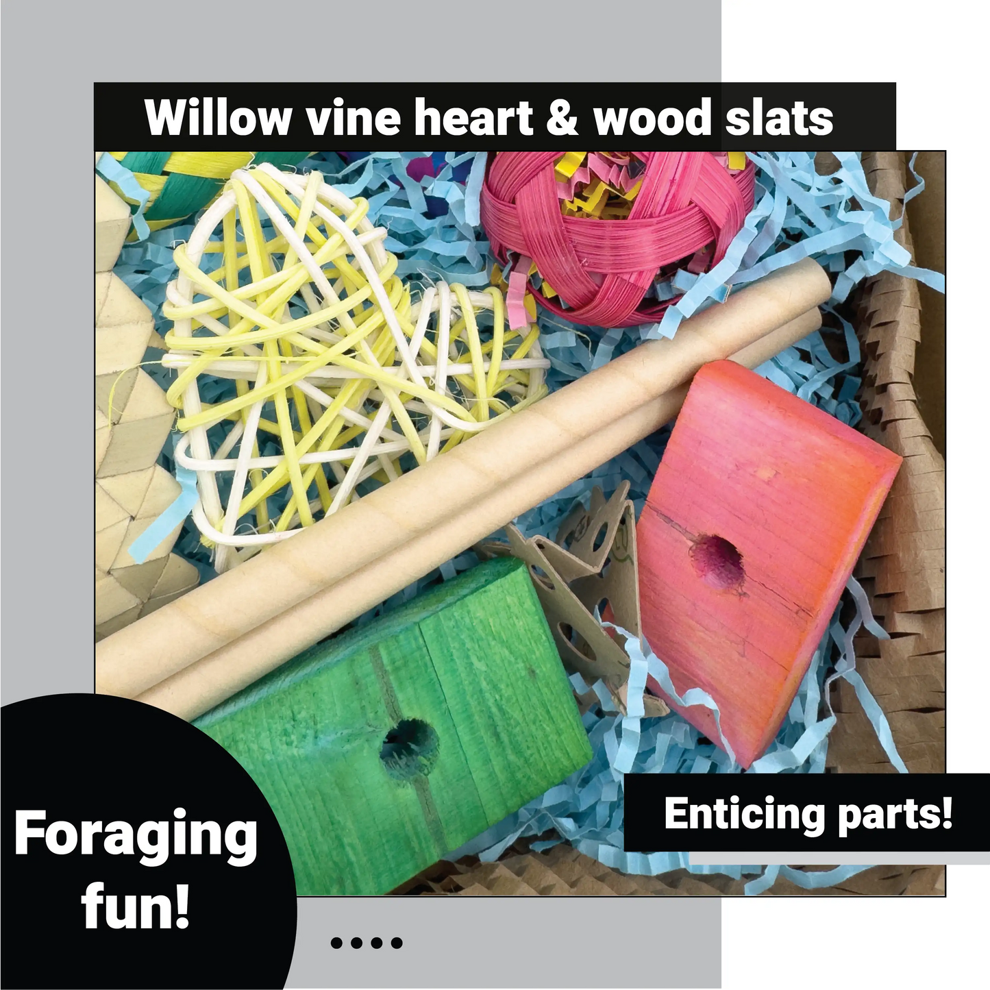 3106 Bamboo Heart Foraging Box