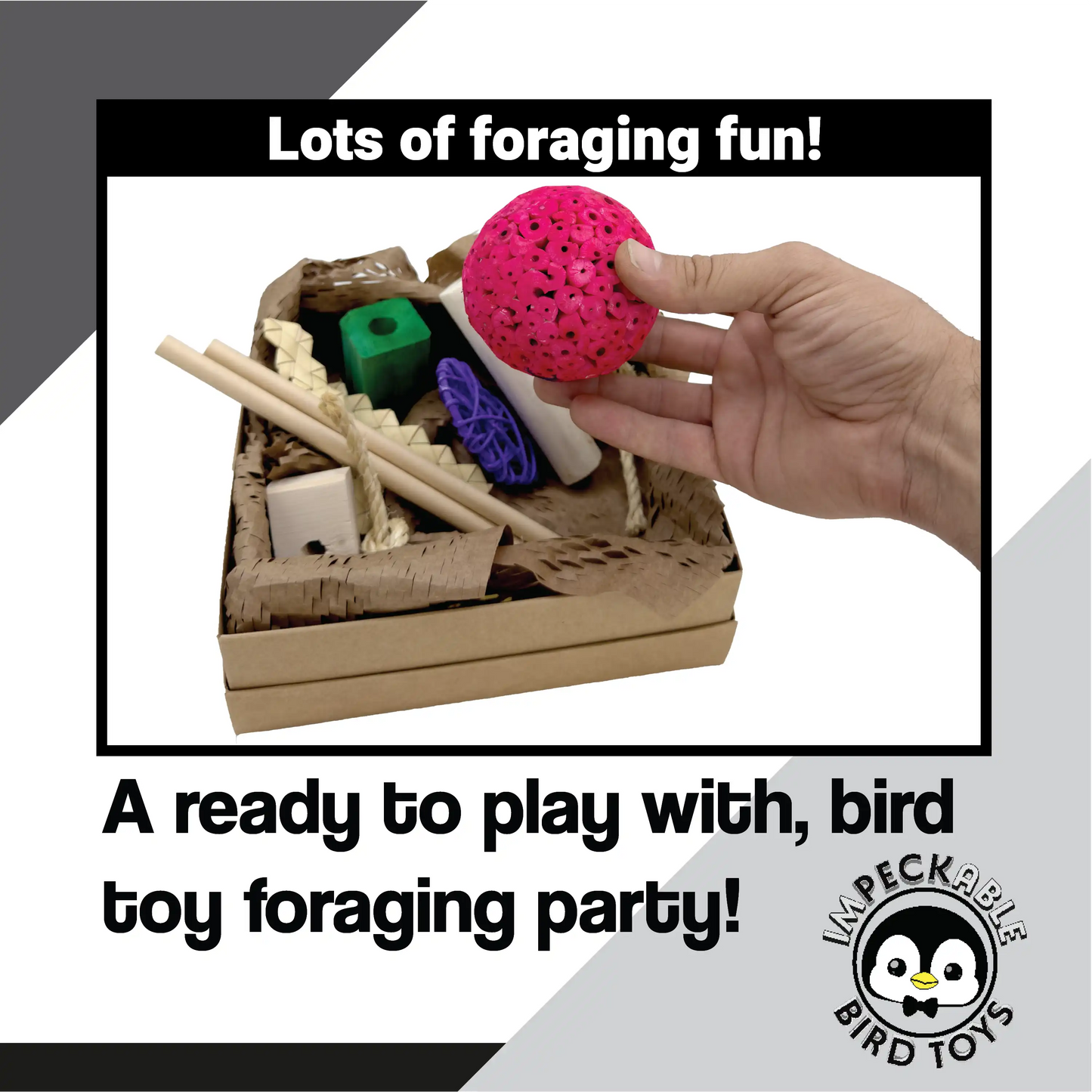 3107 Sola Shred Heart Foraging Box