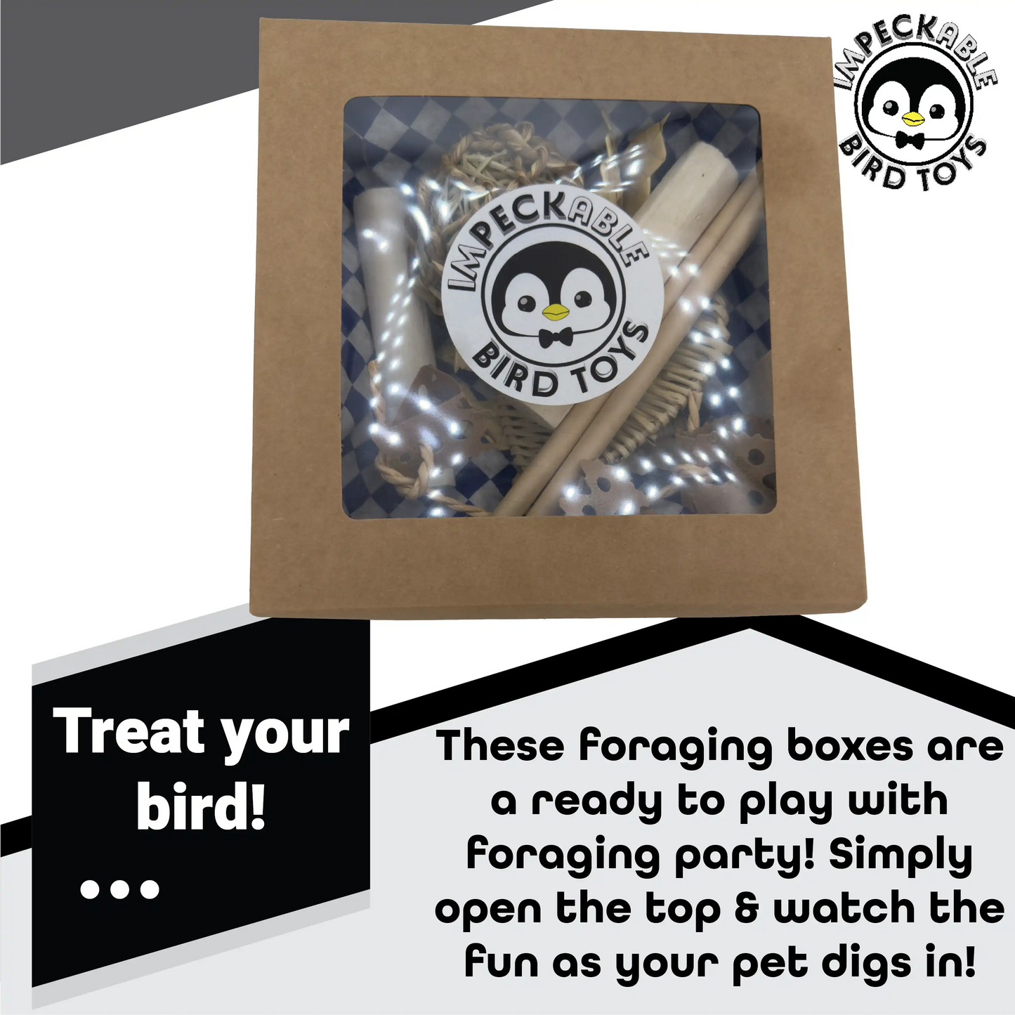 3108 Seagrass Checker Chew Foraging Box