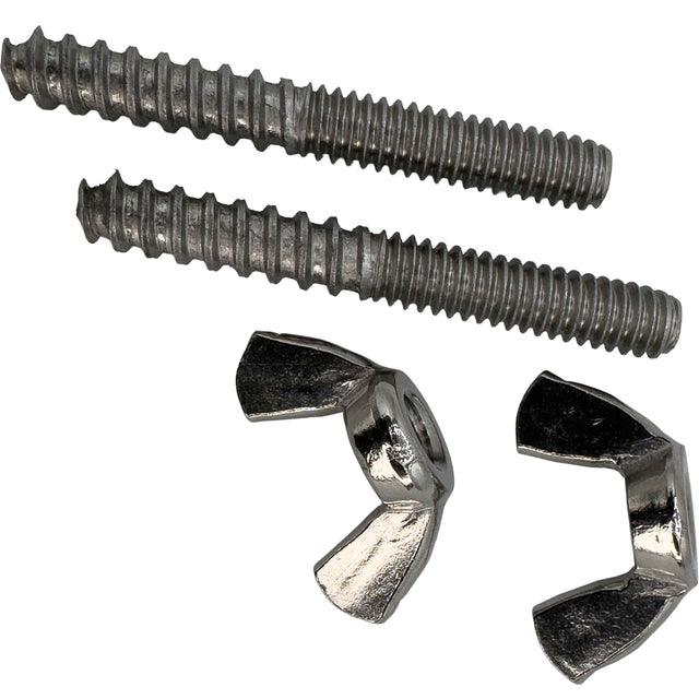 360 Pk2 Stainless Steel Hanger Bolt & Wingnut