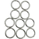 361 Pk10 23mm Nickel Plated Steel Split Ring