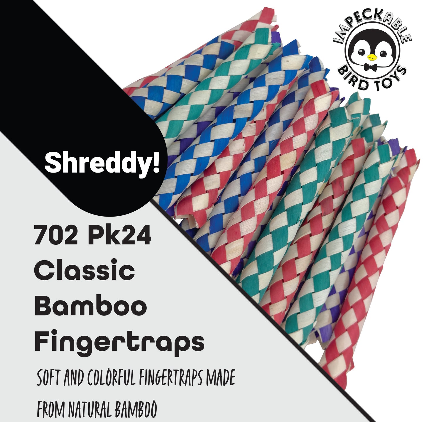 702 Classic Bamboo Finger Traps