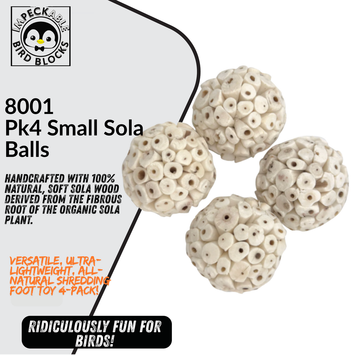 8001 Pk4 Small Sola Balls