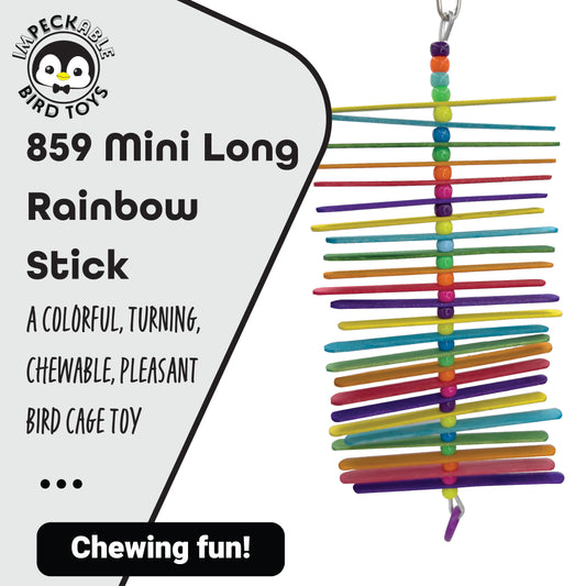 859 Mini Long Rainbow Stick