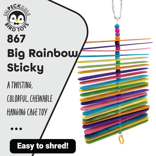 867 Big Rainbow Sticky