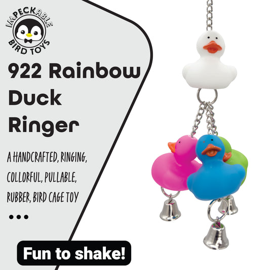 922 Rainbow Duck Ringer